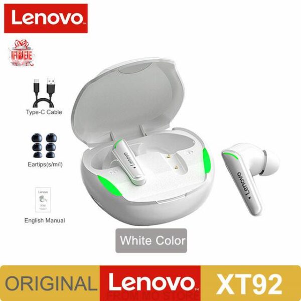 Original Lenovo Bluetooth Earphone XT92 TWS 600x600 - لنوو گیمینگ xt92